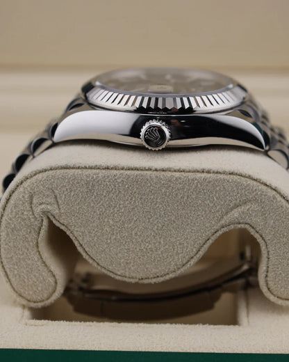 Rolex Sky-Dweller Black Dial on Jubilee 336934