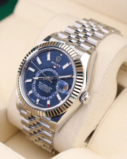 Rolex Sky-Dweller Blue Dial on Jubilee 336934