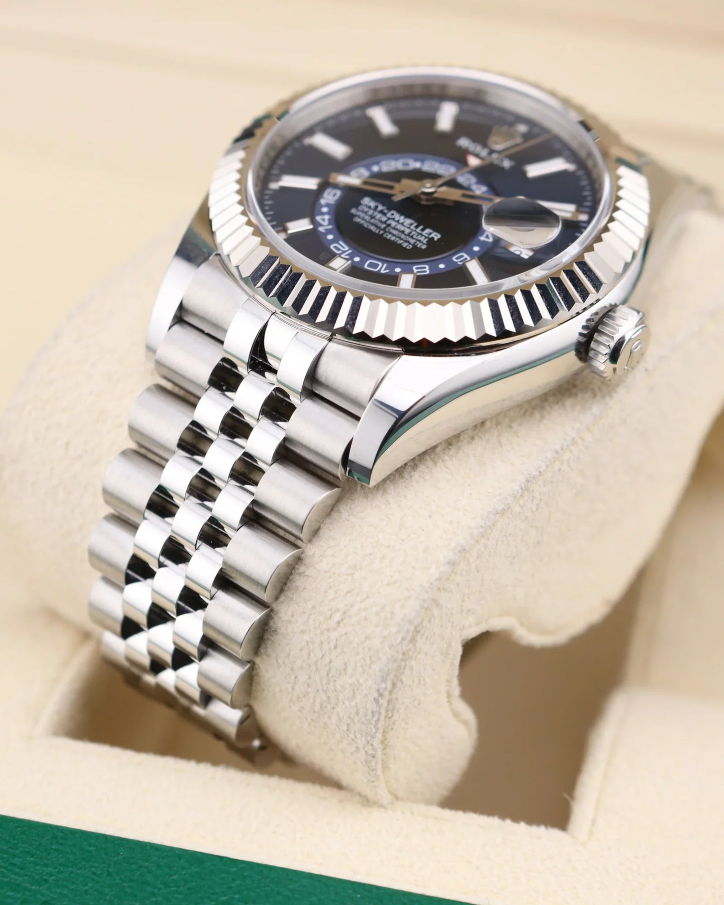 Rolex Sky-Dweller Blue Dial on Jubilee 336934