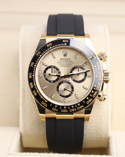 Rolex Daytona Champagne Dial on Oysterflex 126518LN