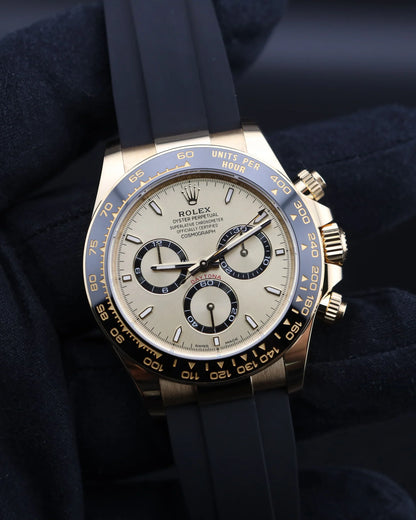 Rolex Daytona Champagne Dial on Oysterflex 126518LN